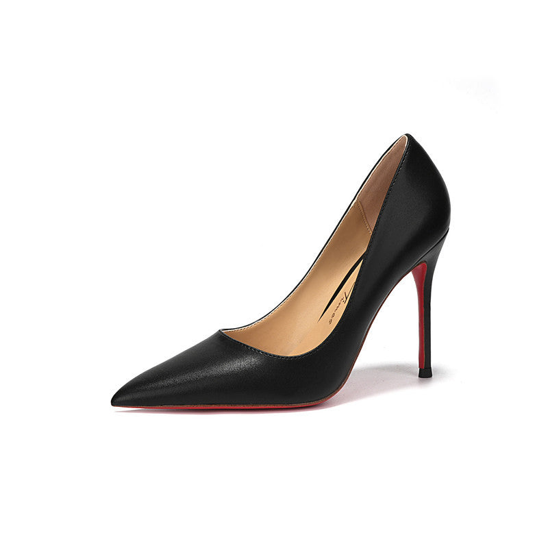 Pumps Large Small Size Red Bottom Stiletto Sexy Commuting Pointed Heels