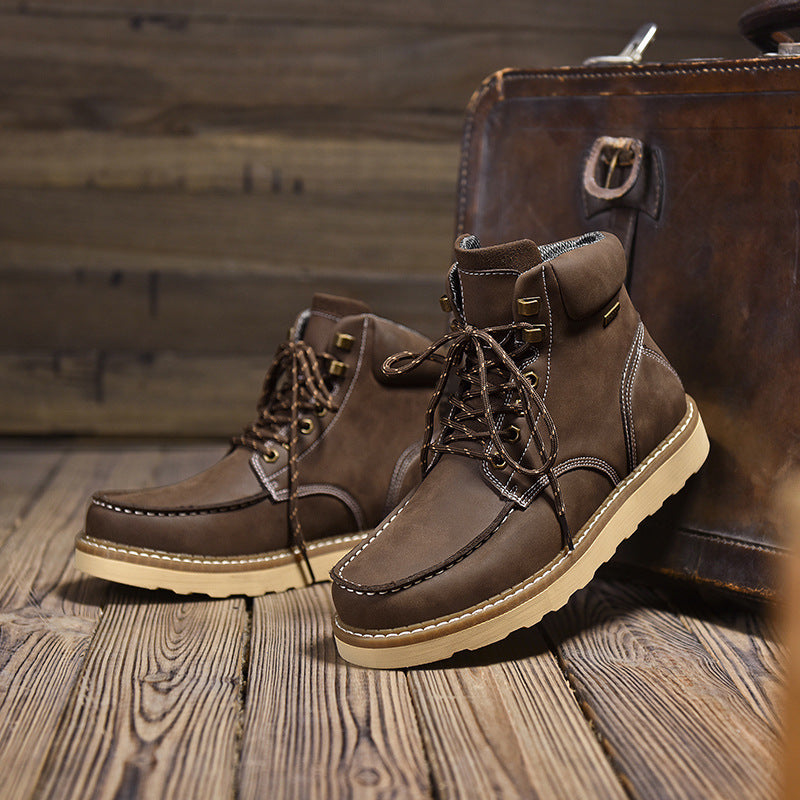 Men's Martin British Genuine Couple Worker Retro Boots