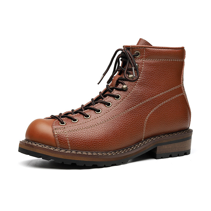 Men's Vintage High Top British Style Martin Boots