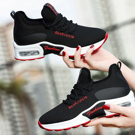 Women's Sports Fashion Versatile Platform Air Cushion Sneakers