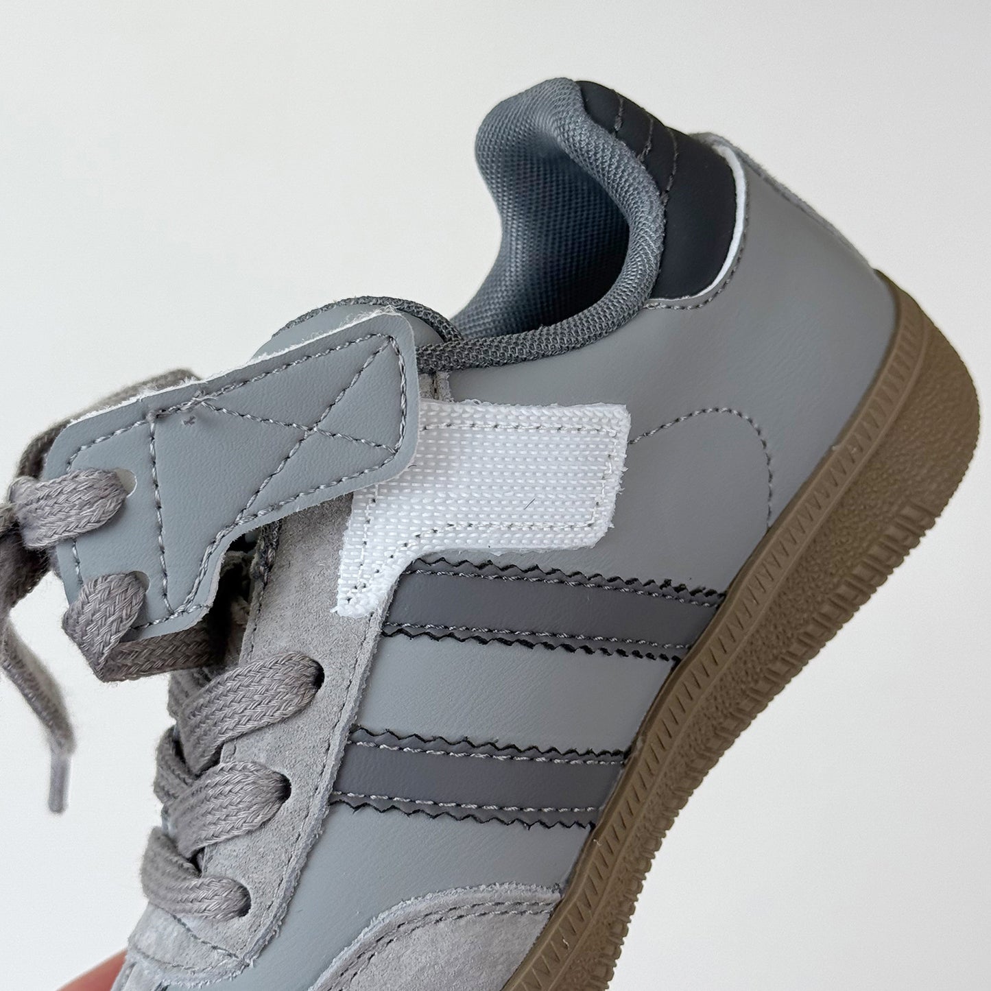 Children's Moral Training Spring Korean Fashion Suede Kid's Sneakers
