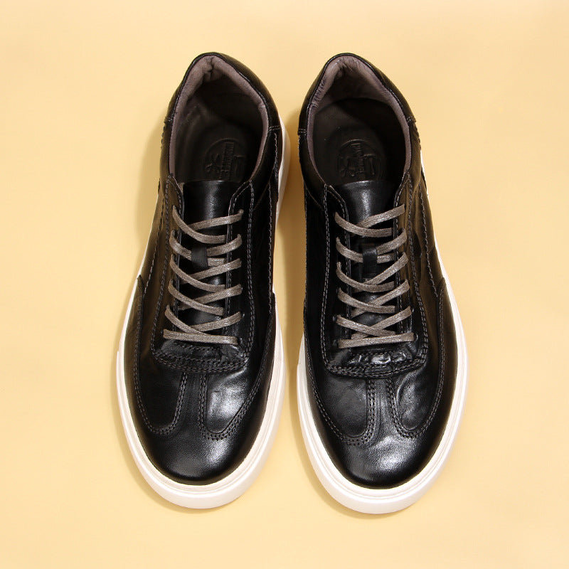 Men's Horse Washed-out Vintage Aircraft Head Fashion Sneakers