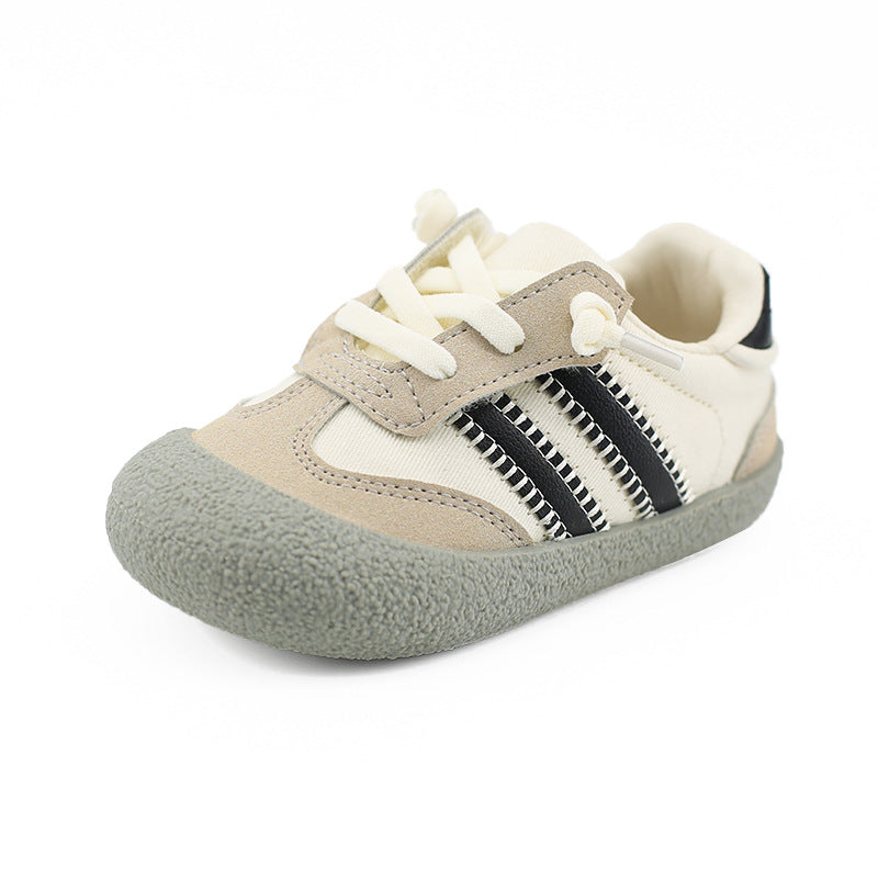 Children's Classy Autumn Lightweight Breathable Entrance Canvas Shoes