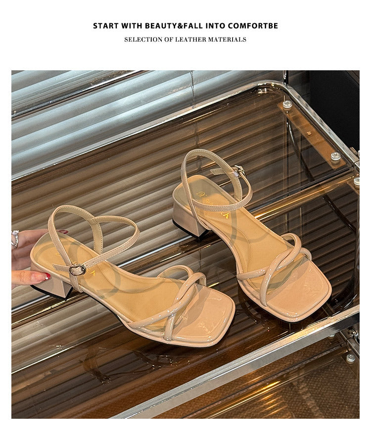 High Summer French Style Temperament With Heels