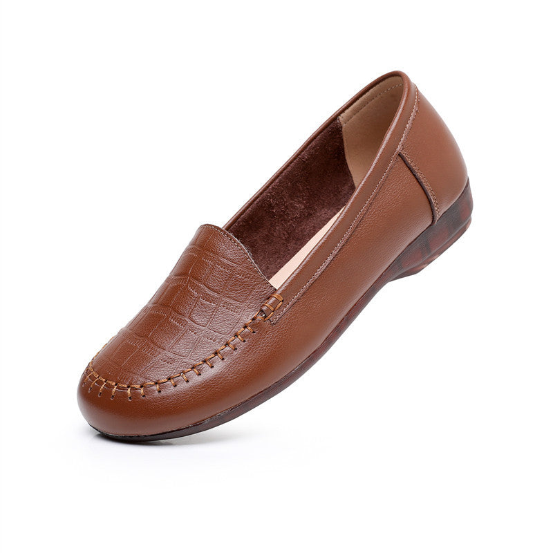 Women's Retro Authentic Leisure Versatile Plus Size Soft Loafers