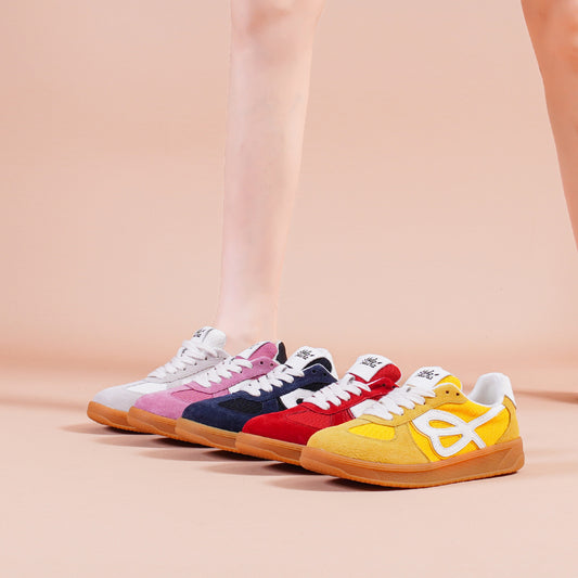 Women's Beautiful Flat German Training Breathable Sneakers