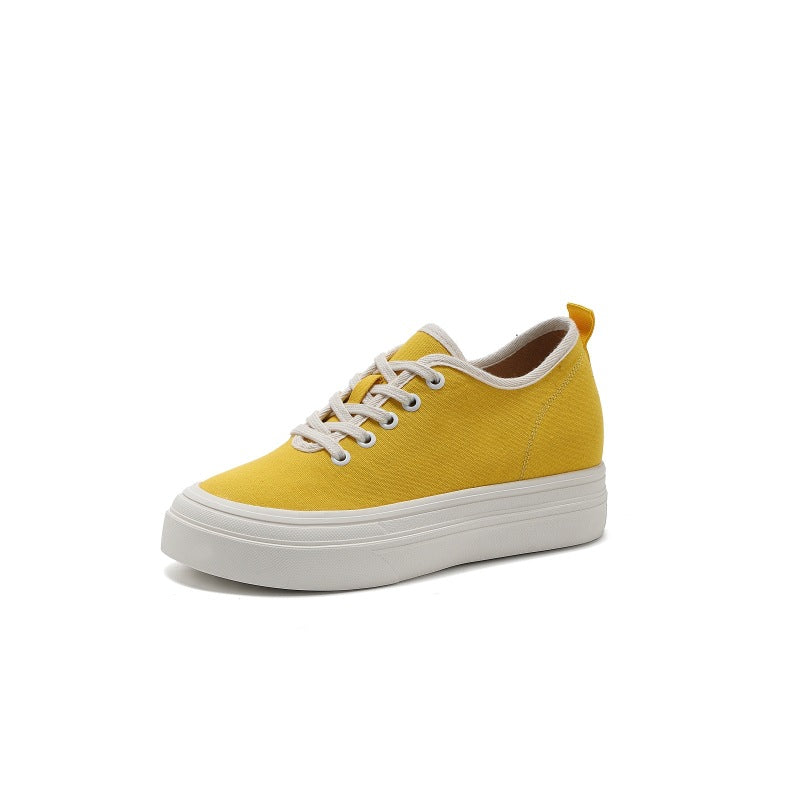 Women's Classic Style Red Summer Thick Bottom Breathable Casual Shoes