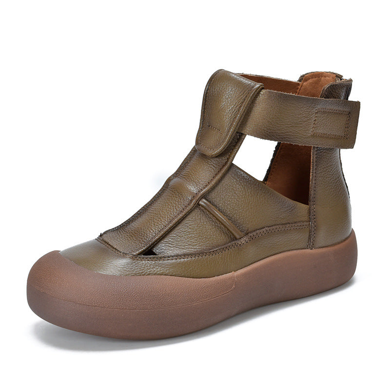 Women's Roman Authentic Hollow Out Closed Toe Sandals