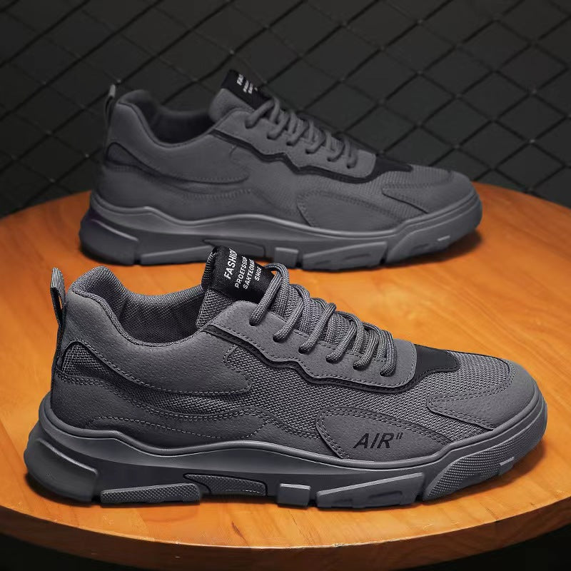Men's Korean Style Trendy Sports Breathable Mesh Sneakers