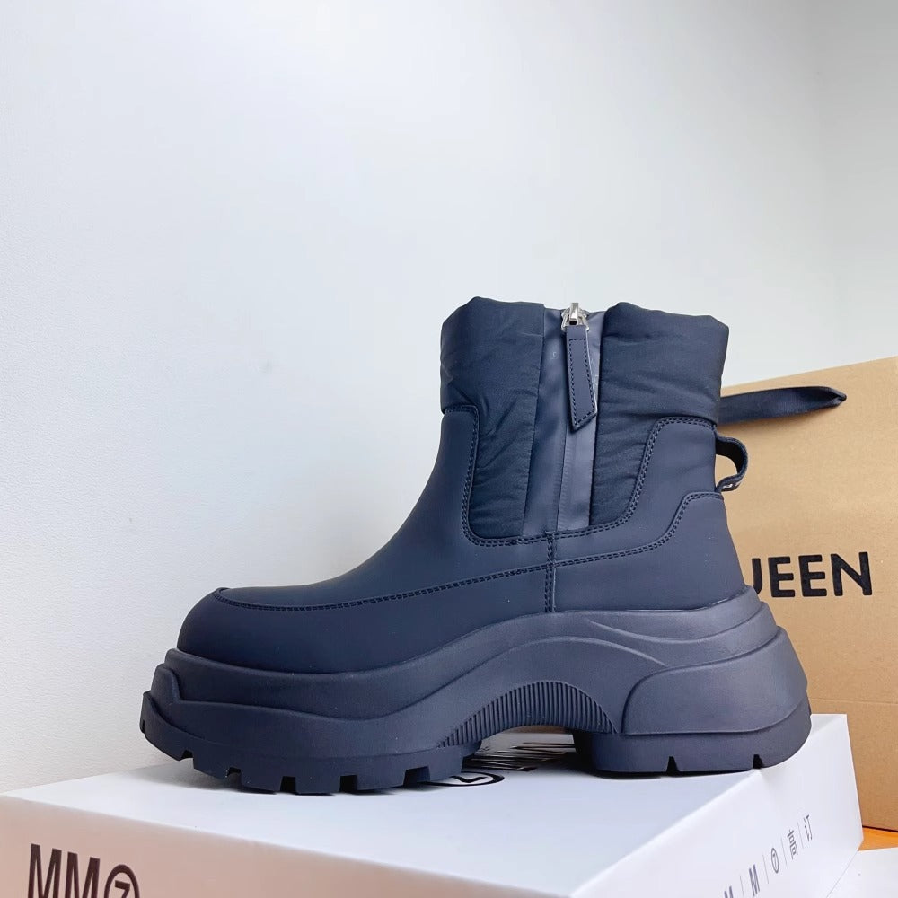 Women's Northeast Waterproof Warm Down Thickened Ankle Snow Boots