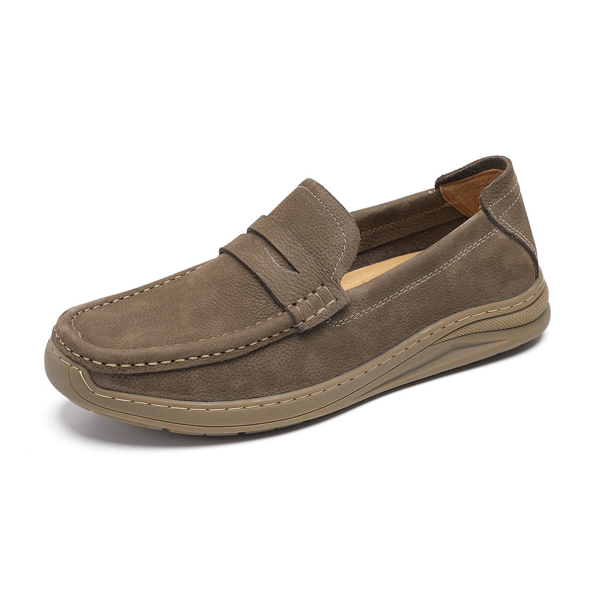 Men's Cool Summer Slip-on Driving Litchi Casual Shoes