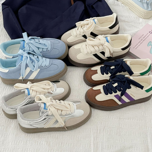 Women's Retro German Training Summer White Trendy Casual Shoes