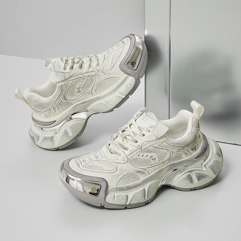 Women's & Men's Star Hikers Dirty Fashion Dad Breathable Sneakers