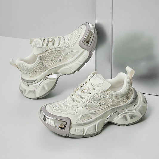 Women's & Men's Star Hikers Dirty Fashion Dad Breathable Sneakers