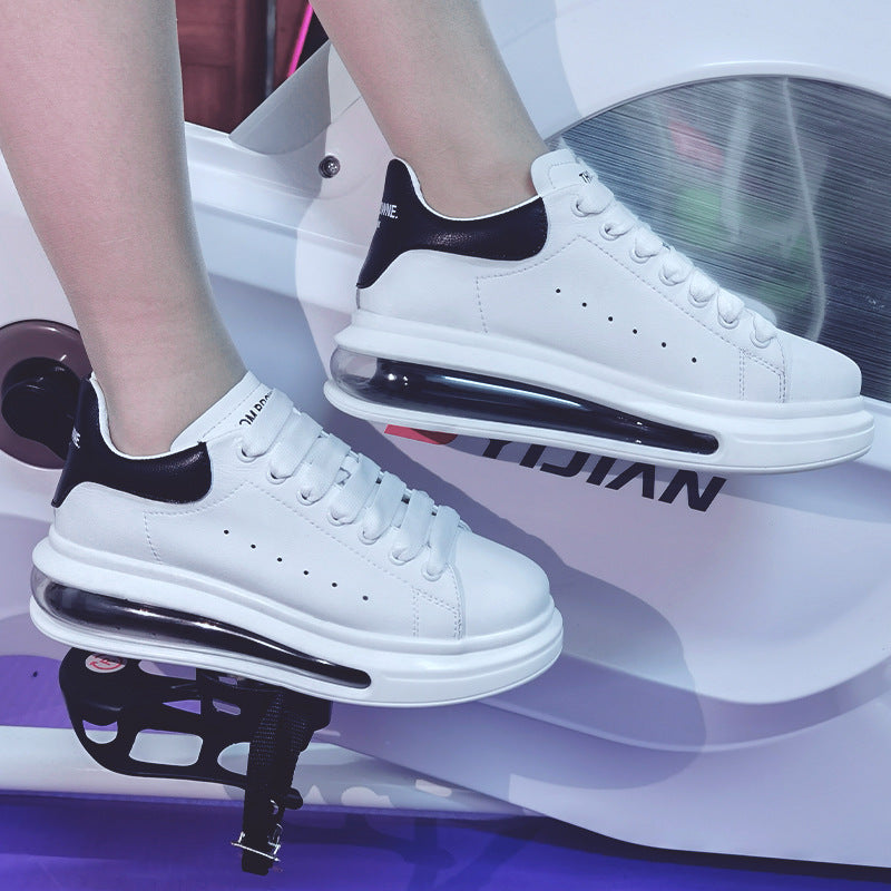 Women's & Men's Summer Air Cushion Thick Bottom Hight Increasing Sneakers