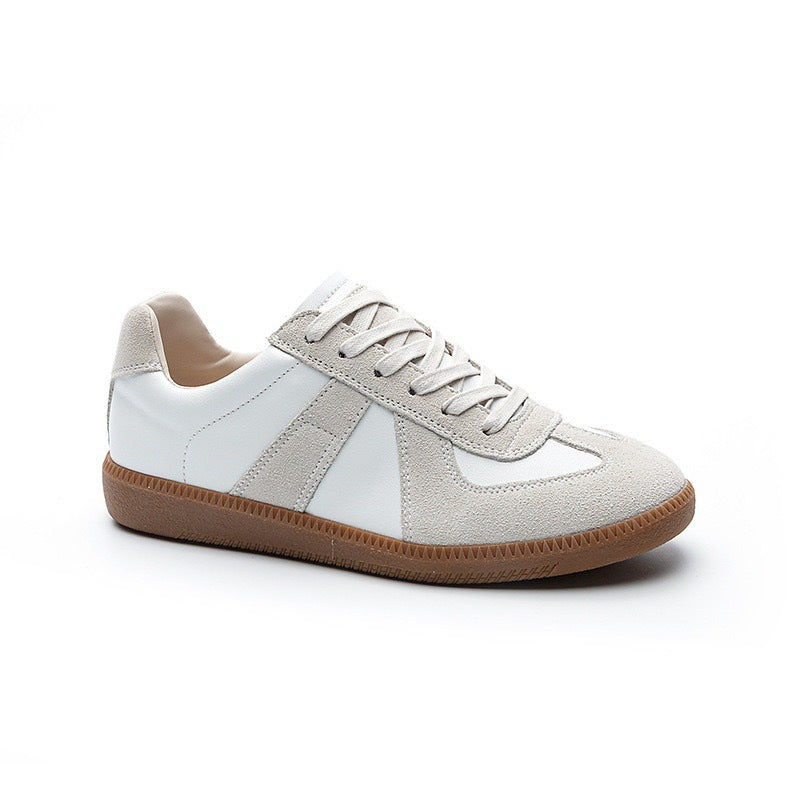 Women's Matching Korean Style Versatile Flat German Training Sneakers