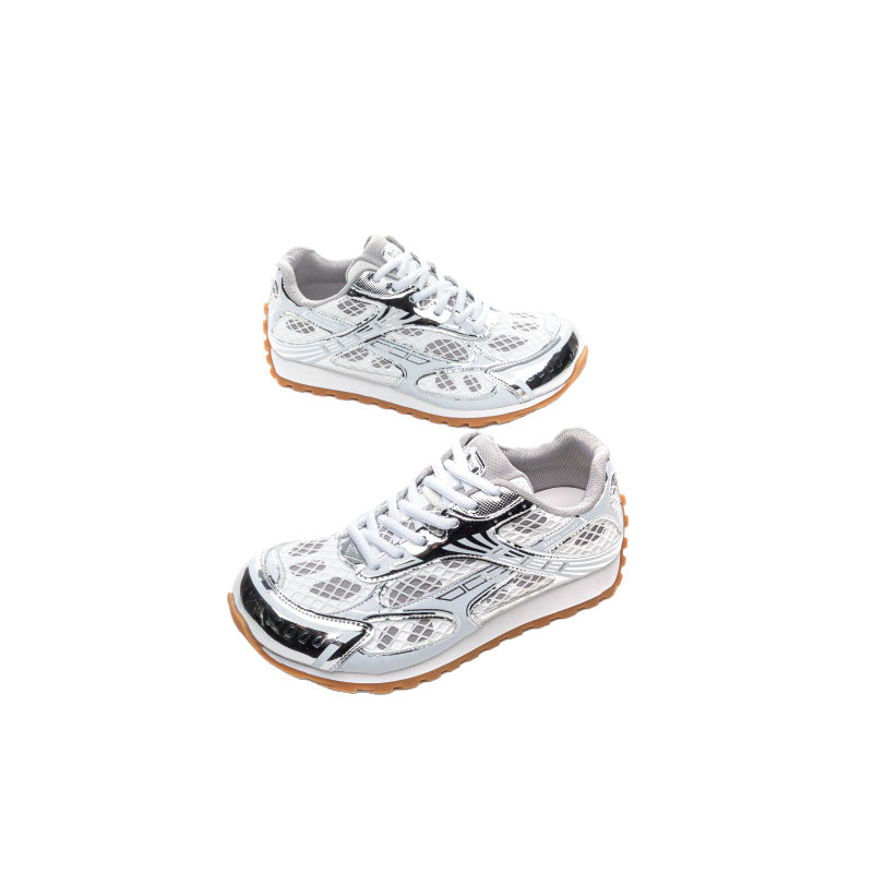 Yu Tong Daddy Color Matching Low Top Sneakers