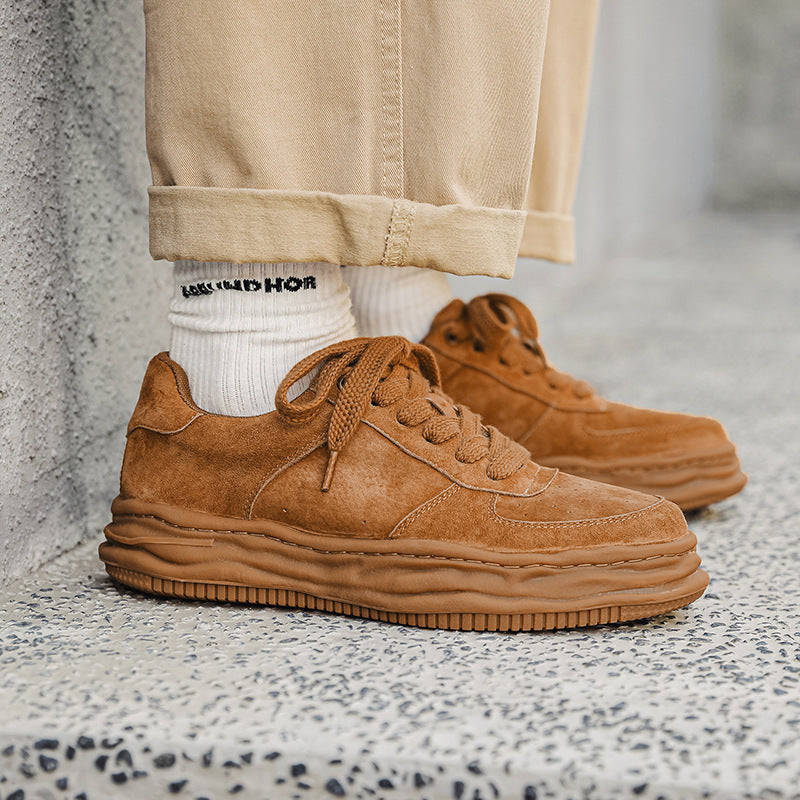 Men's Oxford Sole With Dissoed Air Force Sneakers
