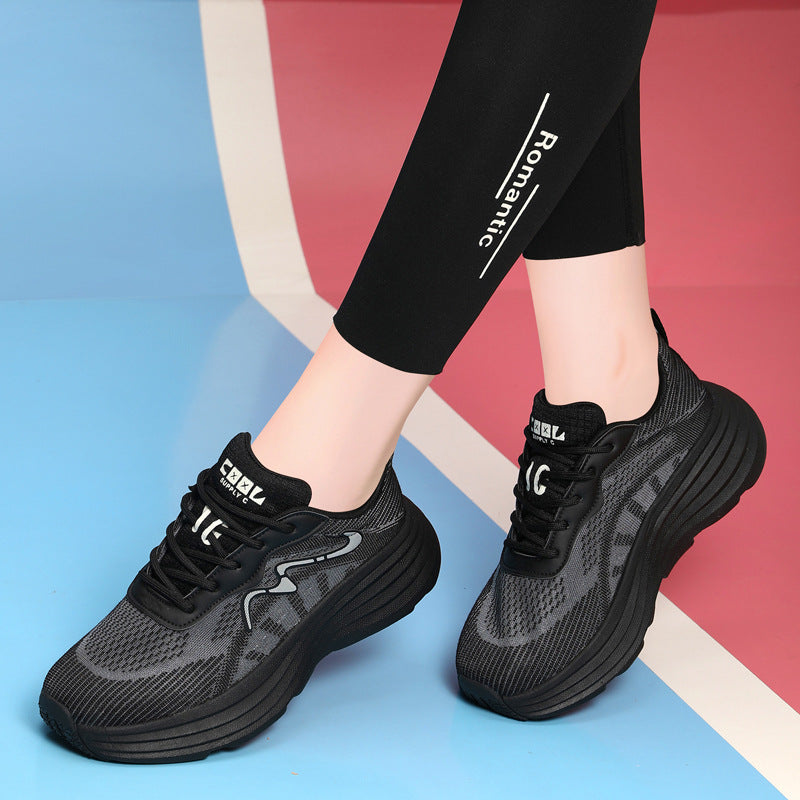 Women's Summer Breathable Mesh Soft Bottom Couple Sneakers