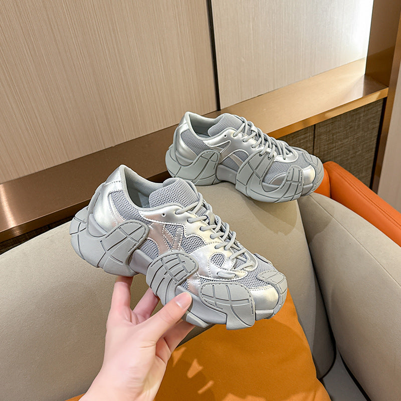 Women's European Octopus Dad Mesh Breathable Platform Casual Shoes