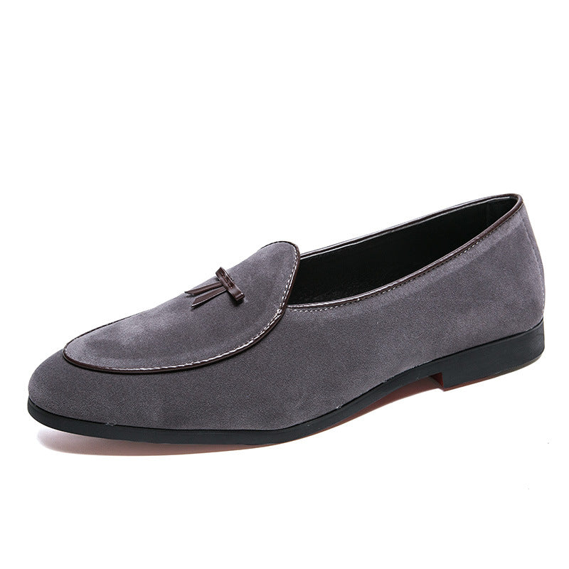 Men's Spring Vintage Flat Bottom Slip On Loafers