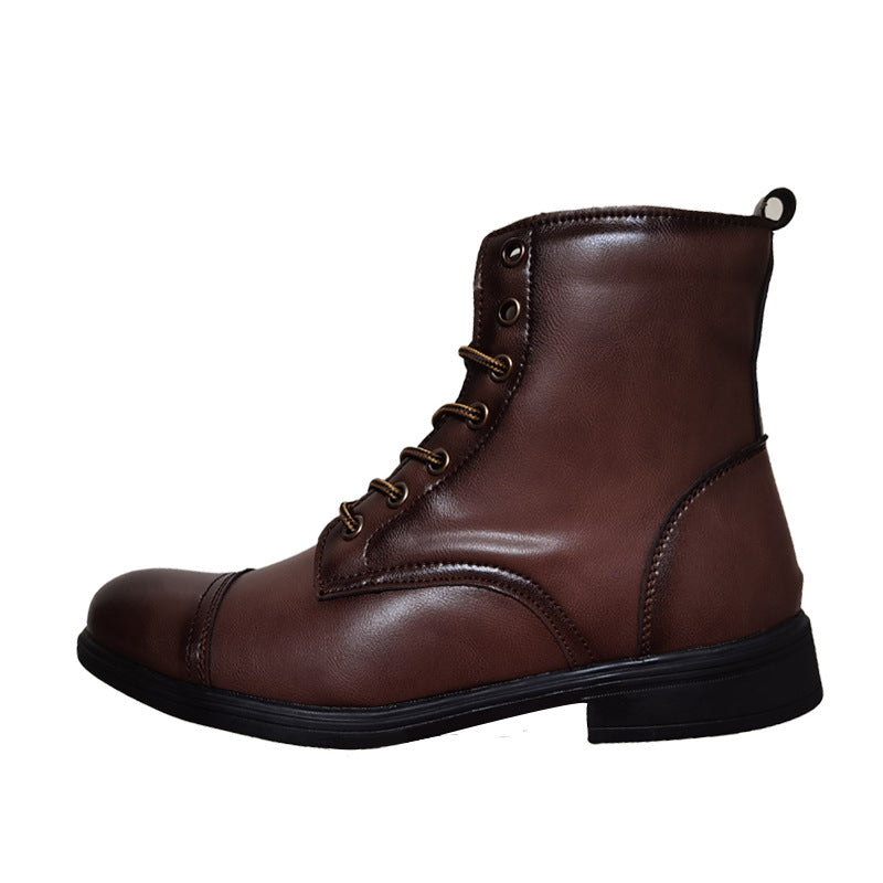 Men's Martin Fashion Plus Size Retro British Boots
