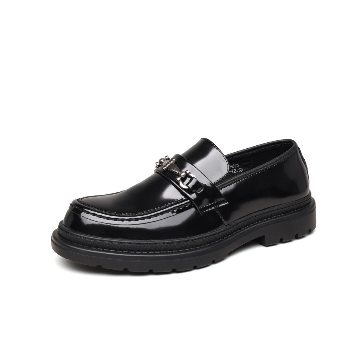 Men's Stylish Glossy Formal Business Slip-on Leather Shoes