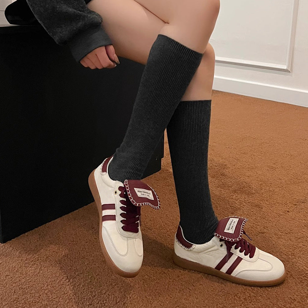 Women's Uncle's Retro Round Toe Thin Strap Spring Casual Shoes