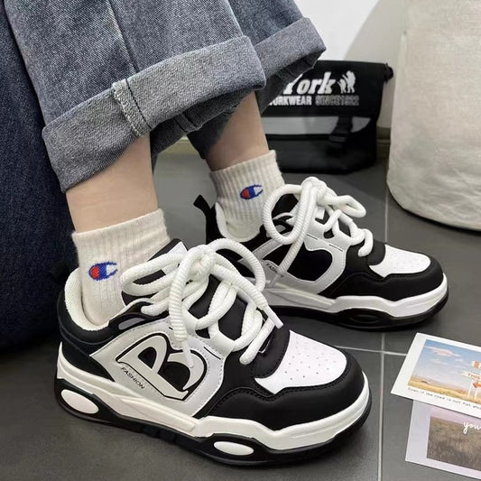 Men's Thick Bottom Trendy Daddy High Street Couple Sneakers