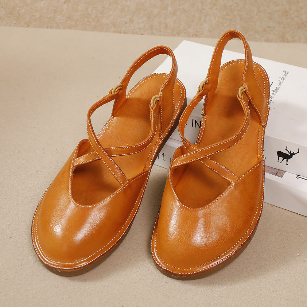 Women's Not Tired Feet Soft Bottom Closed Toe Sandals