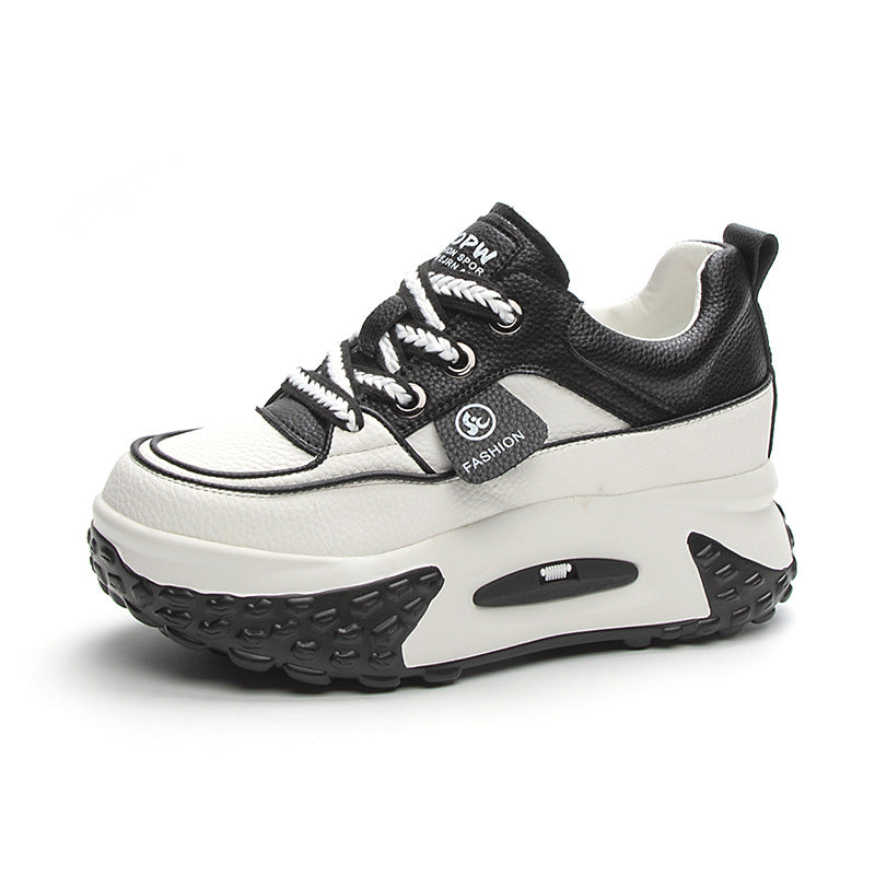 Women's Dad Pop-up Autumn Lightweight Platform Height Women's Casual Shoes