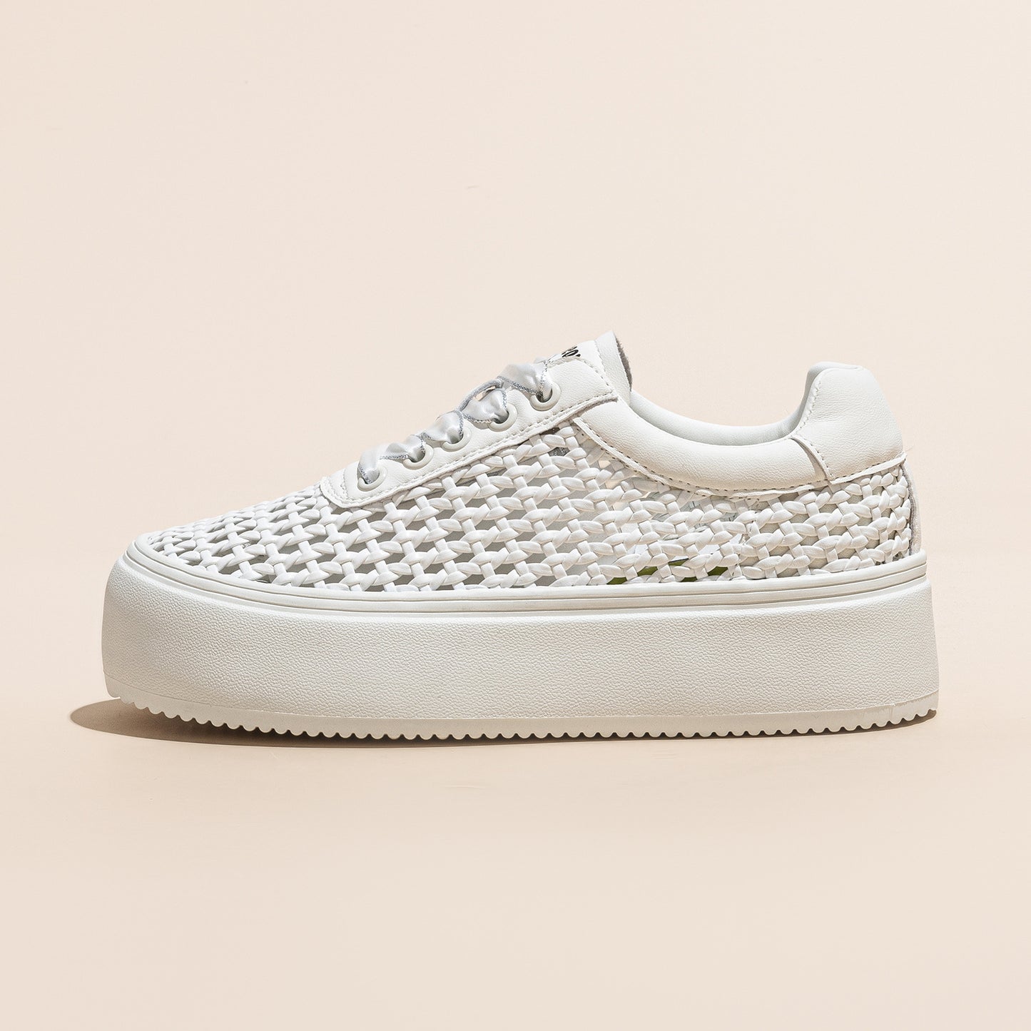 Women's For Summer Transparent Mesh Thick Sole Increased Casual Shoes