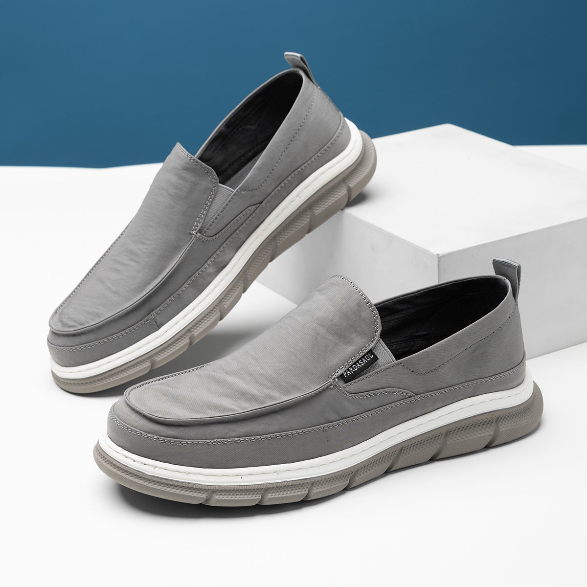 Summer Breathable Ice Silk Lightweight Deodorant Canvas Shoes