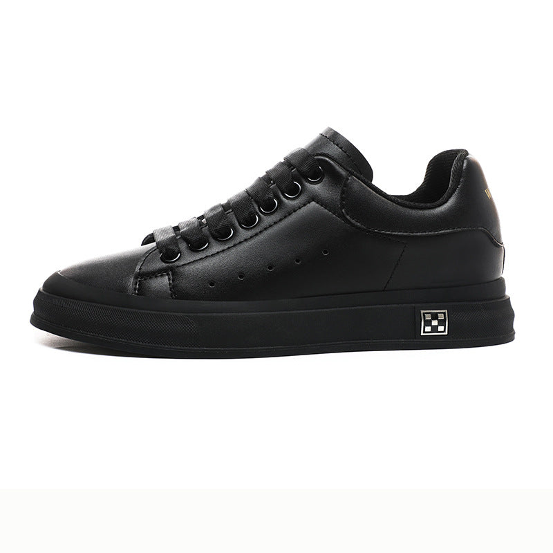 Men's Increasing Leisure Sports White Versatile Invisible Plus Men's Board Shoes