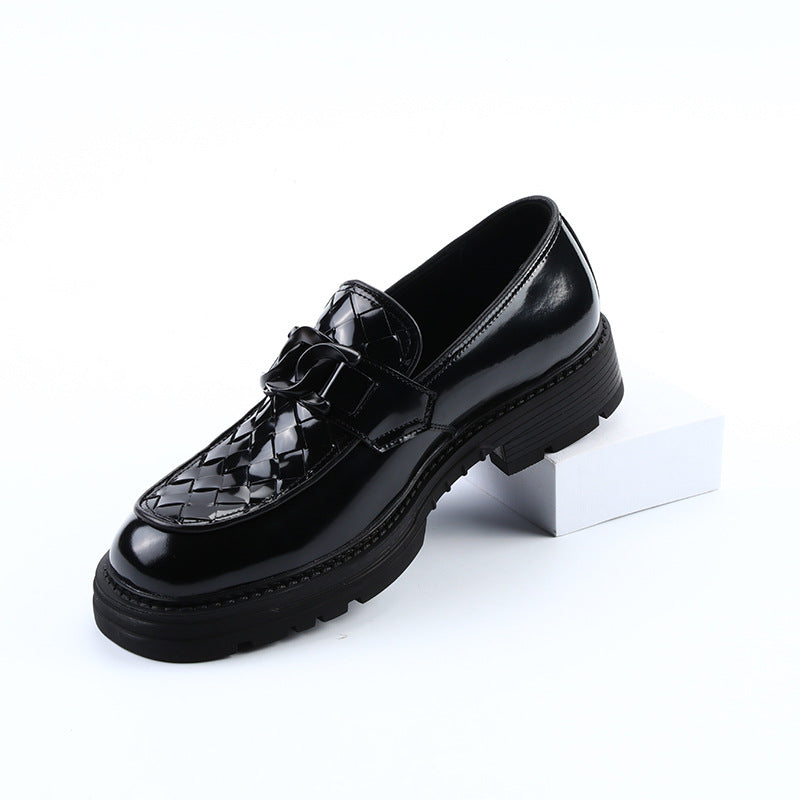 Men's Business Formal Wear Black Sheep Lining Casual Shoes