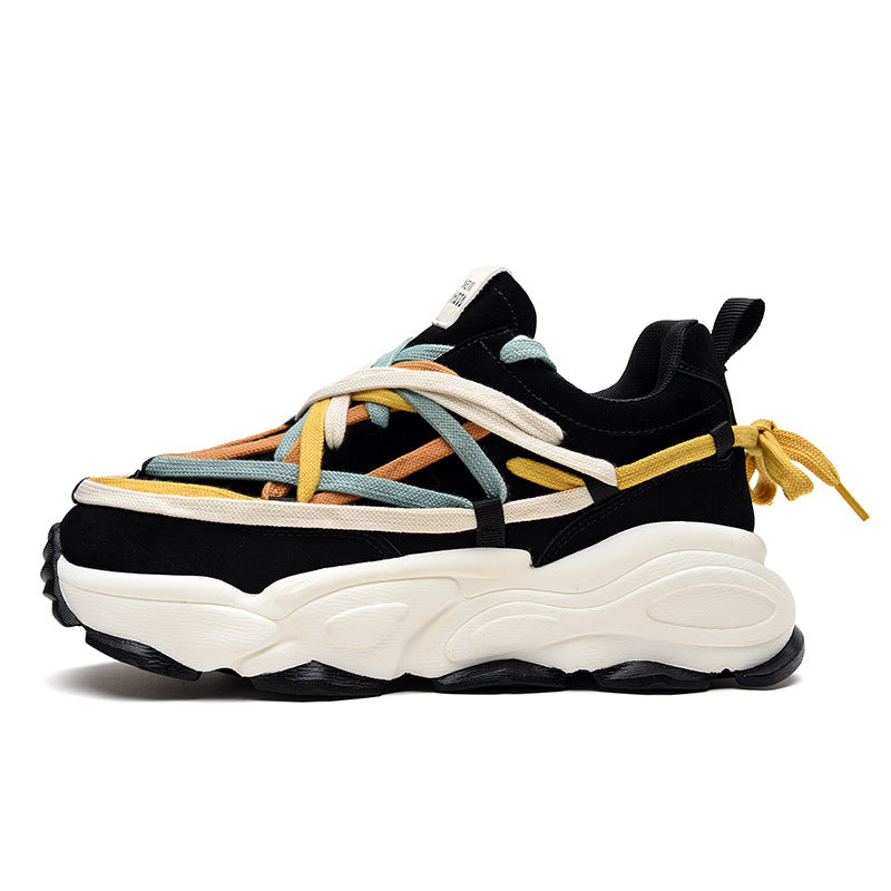 Men's Dad Thick Bottom Heighten Fashion Couples Sneakers
