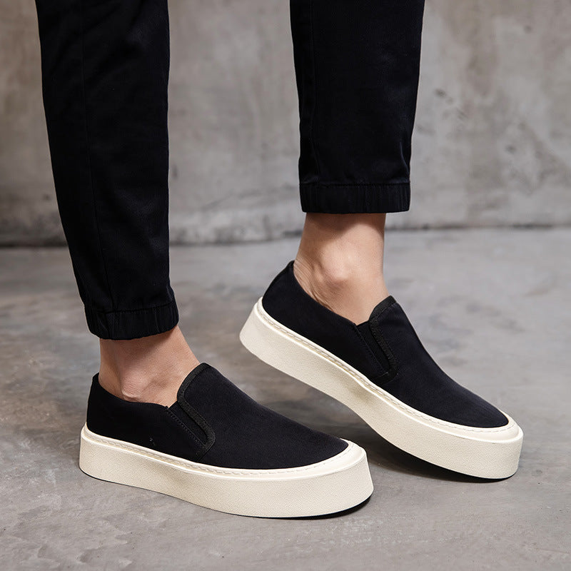 Men's Control British Fashion Simple Slip-on Breathable Sneakers