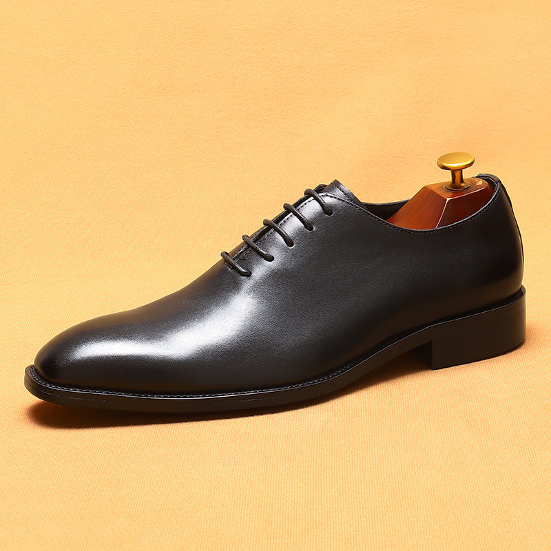 Men's Genuine England Style Business Formal Wear Leather Shoes