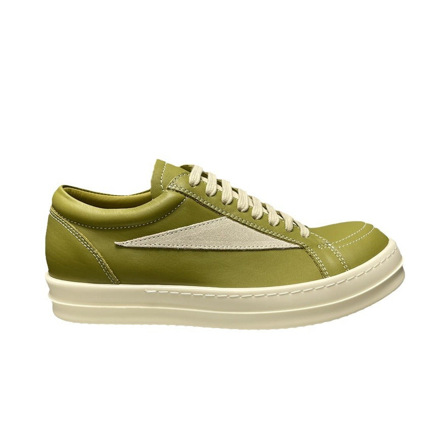Green High Street Low Top Niche Sneakers