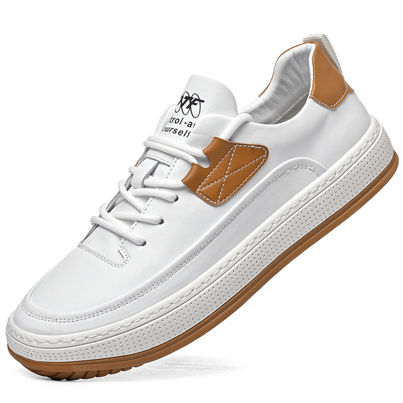 Men's Head Summer Hollow Breathable Clown Soft Bottom Square Men's Board Shoes