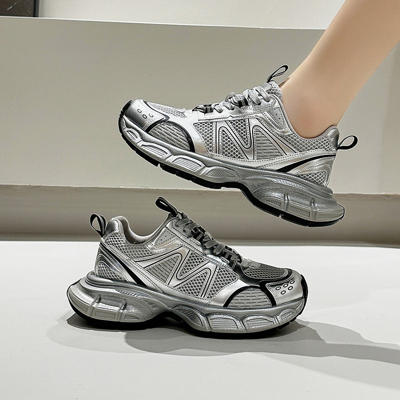 Women's Summer Korean Style Clunky Trendy Suction Casual Shoes