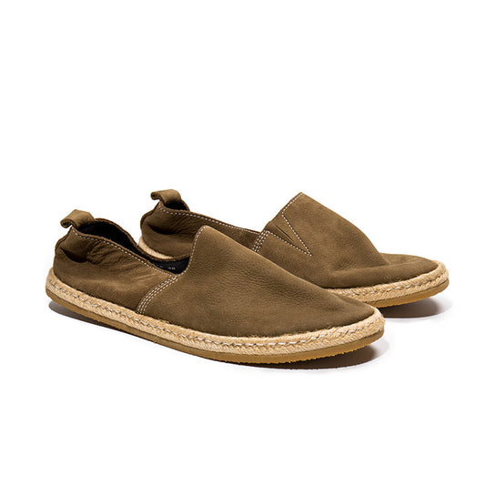 Men's Retail British Top Layer Cowhide Slip-on Loafers