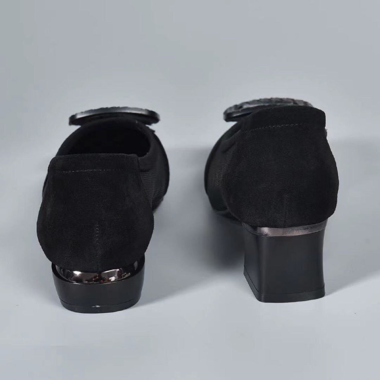 Women's Mesh Hollow Out Summer Flat Round Women's Shoes