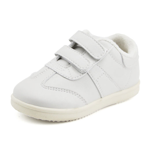 Children's Winter Cotton Kindergarten Sports White Veet Kid's Sneakers