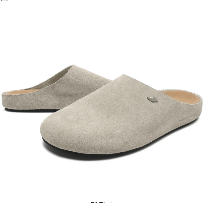 Suede Fragrant Soft Bottom Couple Outdoor Slippers