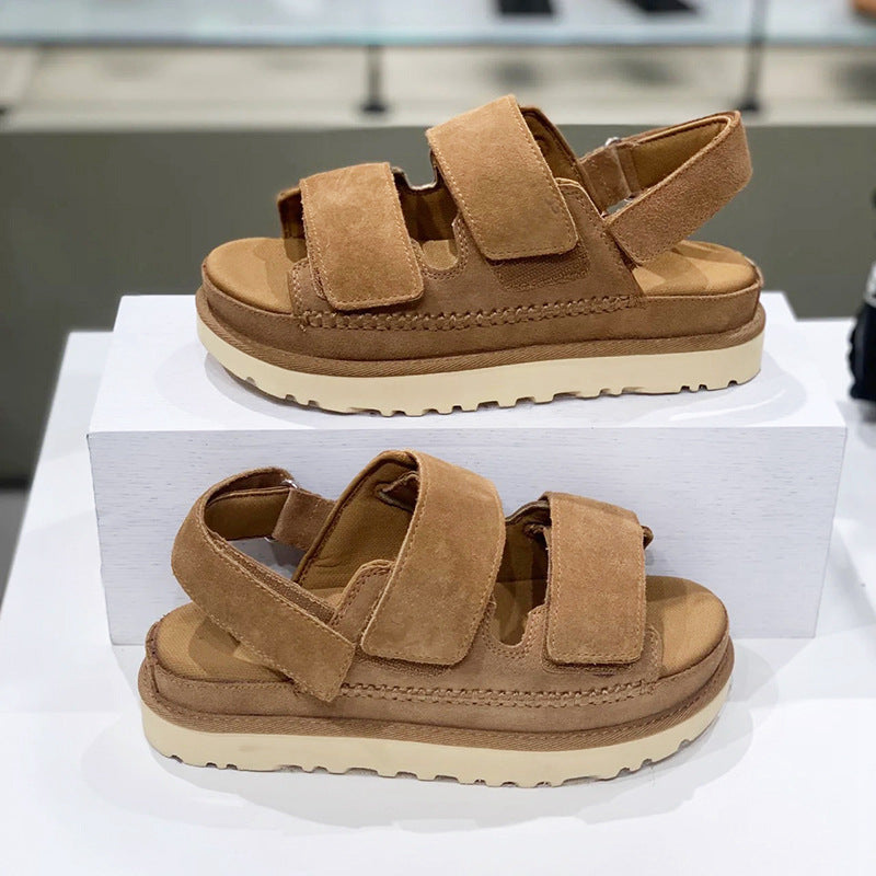 Women's Genuine Platform For Summer Fashion Open Sandals