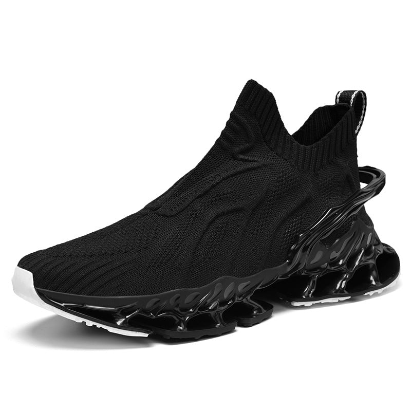 Men's Plus Size Leisure Slip On Breathable Sneakers