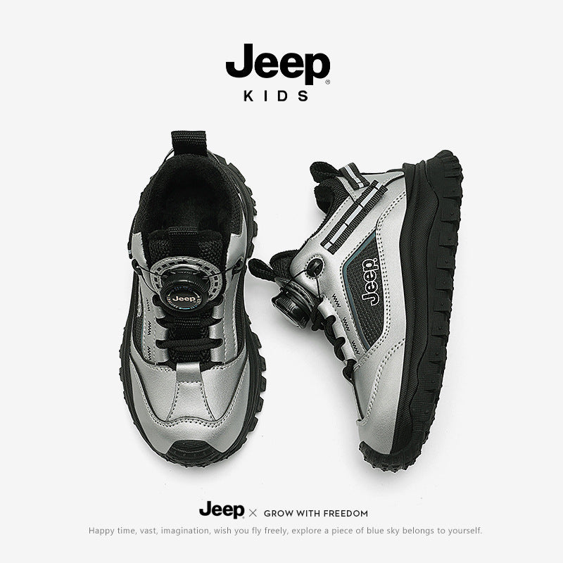Children's Popular Slip-on Boys Running Waterproof Kid's Sneakers
