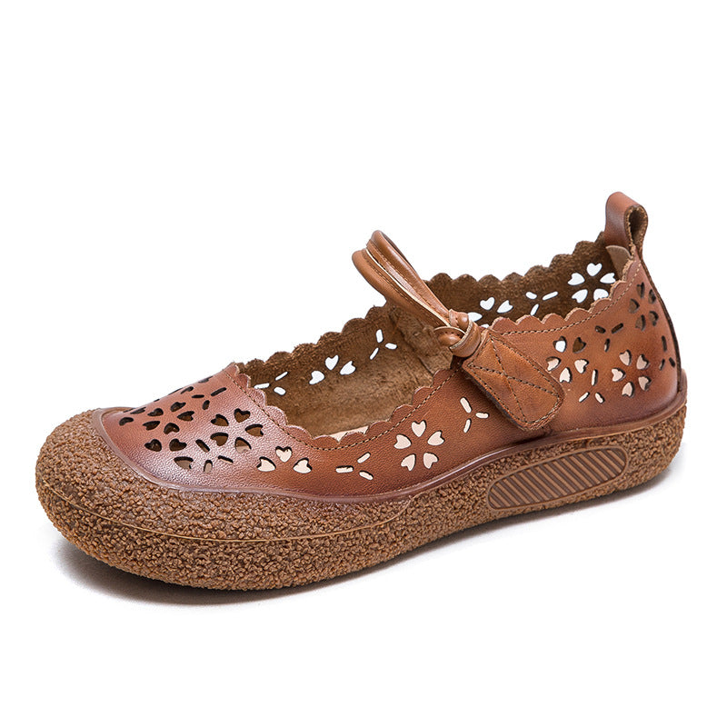 Women's Retro Style Comfortable Hollow Hole Breathable Sandals