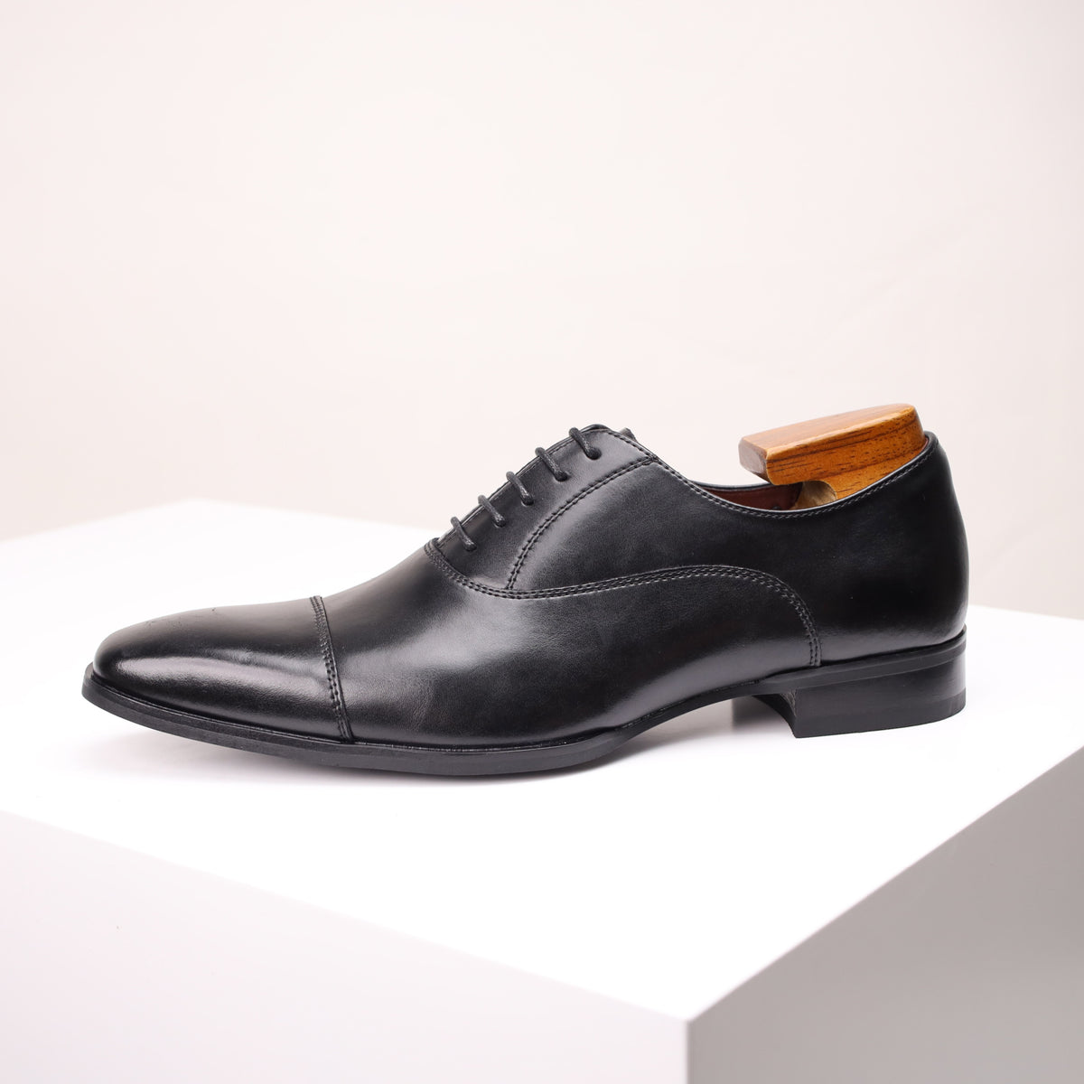 Men's Plus Size Formal Wear Genuine Wedding Commuter Three Joint Square Men's Business Leather Shoes